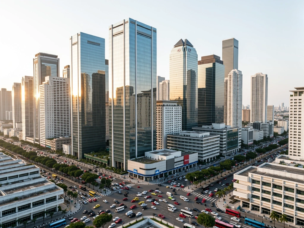 Manila Business District Skyline