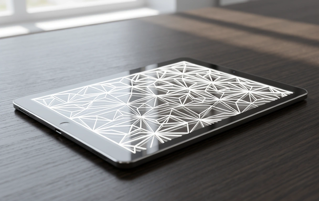 Real-time data visualization concept